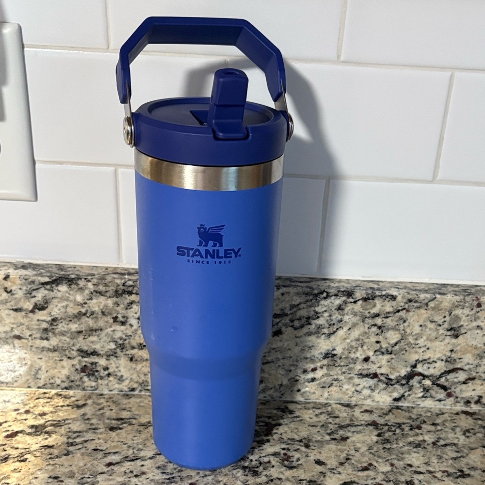 30oz Stanley Blue Insulated Travel Mug